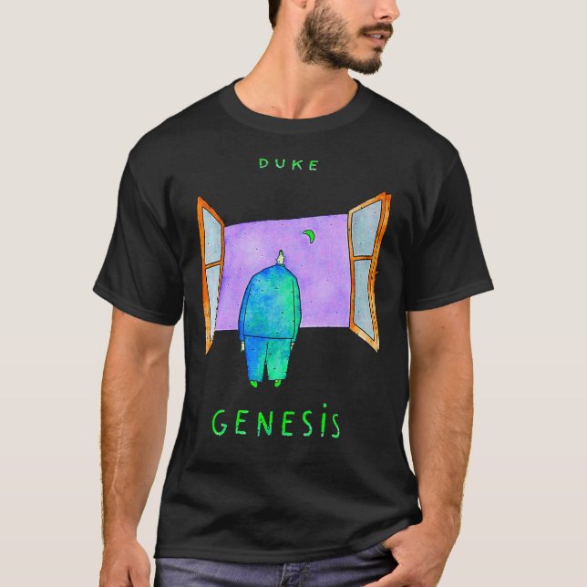 Camiseta T-Shirt Clássico de Banda Genesis (Frente)