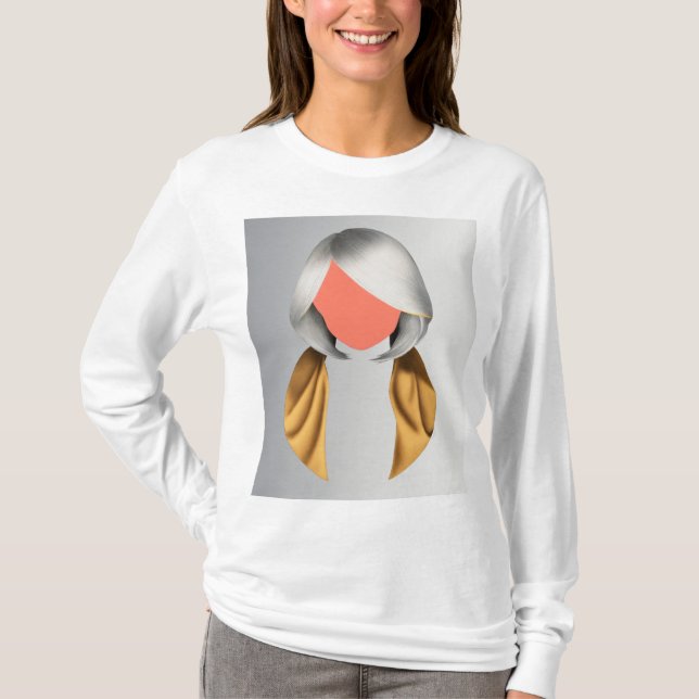 Camiseta T-Shirt Clássico de Capa Longa (Frente)