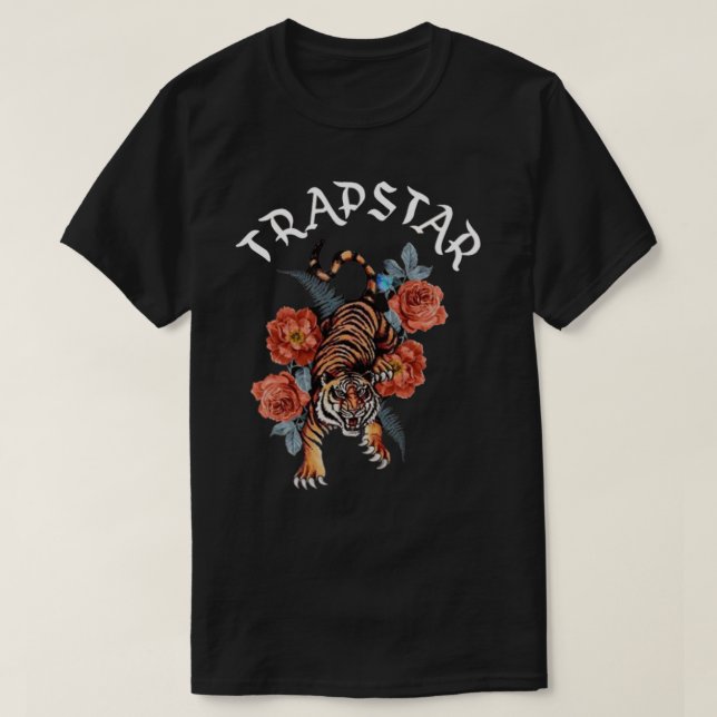 Camiseta T-Shirt Clássico de Design de Tiger TRAPSTAR (Frente do Design)