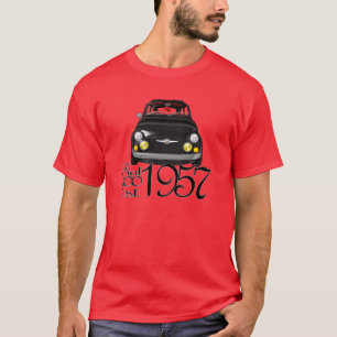 Camiseta T-shirt clássico de Fiat 500