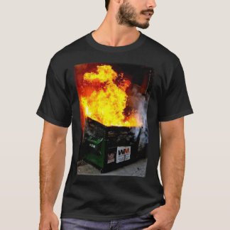Camiseta T-Shirt Clássico de Fogo Dumpster