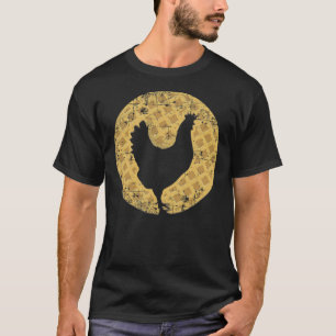 Camiseta T-Shirt Clássico de Frango e Waffles