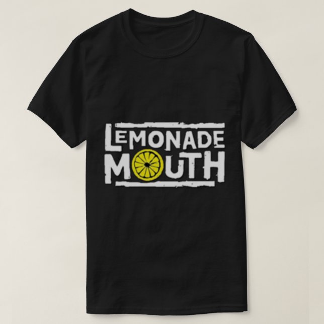 Camiseta T-Shirt Clássico de Limonada Mouth (Frente do Design)