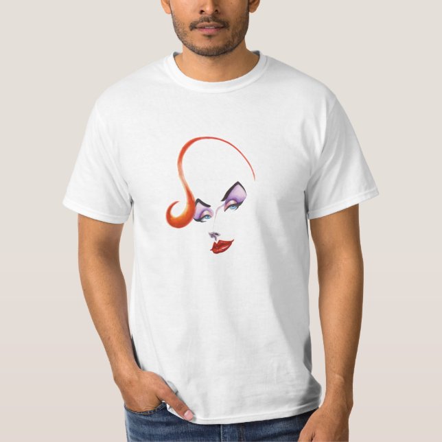 Camiseta T-shirt clássico de Lypsinka! (Frente)