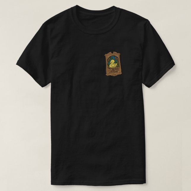 Camiseta T-Shirt Clássico de pelúcia (Frente do Design)