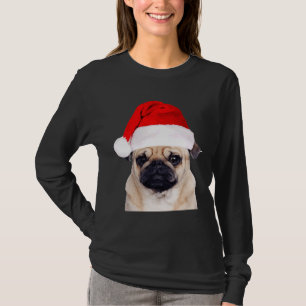 Camiseta T-Shirt Clássico de PUG CHRISTMAS 971