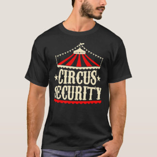 Camiseta T-Shirt Clássico de Segurança do Circo