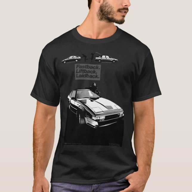 Camiseta T-Shirt Clássico de TOYOTA CELICA (Frente)