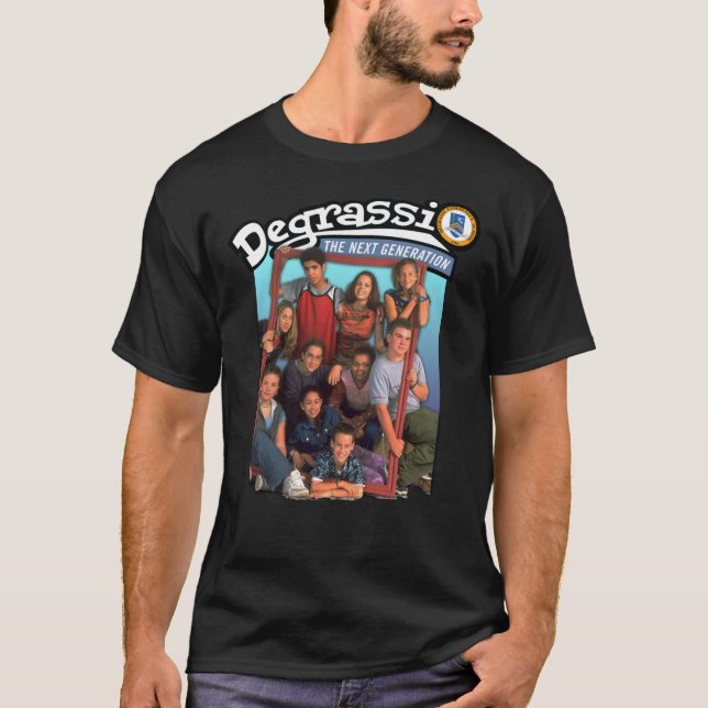 Camiseta T-Shirt clássico Degrassi (Frente)