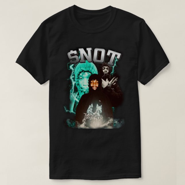Camiseta T-Shirt Clássico design (Rapper) SNOT Bootleg (Frente do Design)