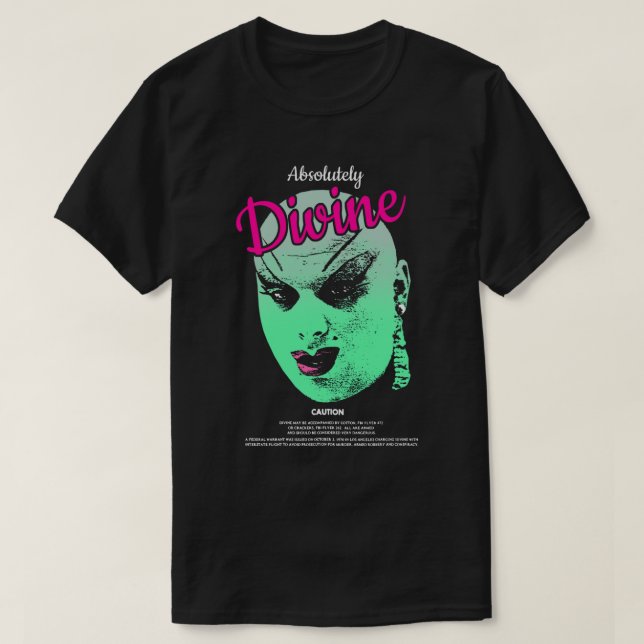 Camiseta T-Shirt Clássico DIVINE (Frente do Design)