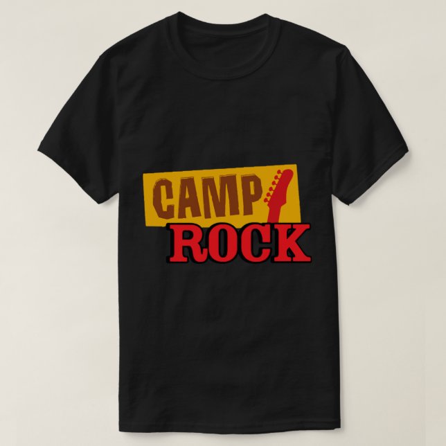 Camiseta T-Shirt Clássico do Acamprock (Frente do Design)