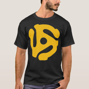 Camiseta T-Shirt Clássico do Adaptador de Registro de 45 RP