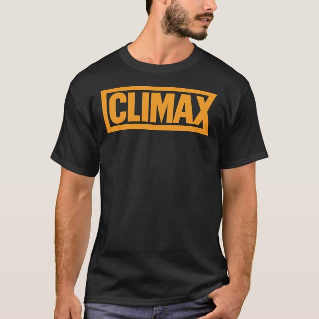 Camiseta T-Shirt Clássico do Climax (Frente)