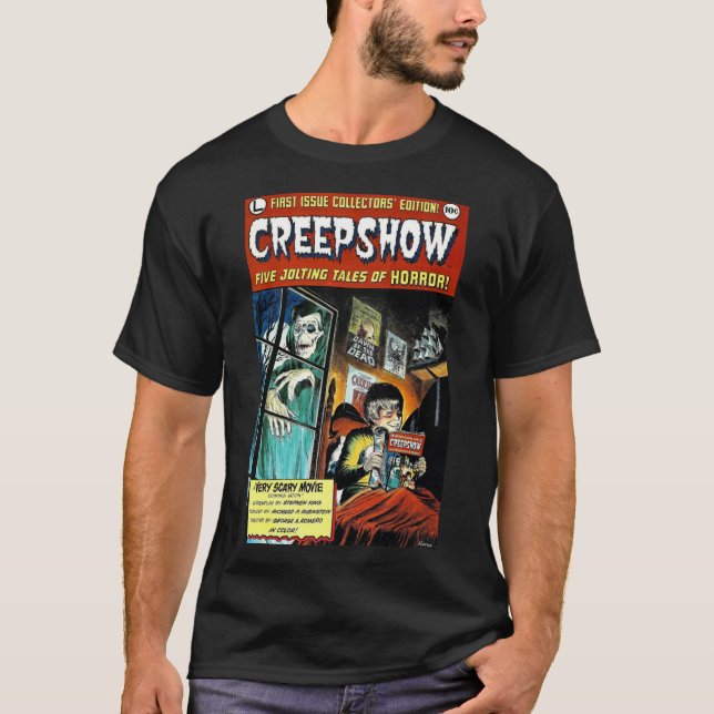 Camiseta T-Shirt Clássico Do Creepshow (Frente)