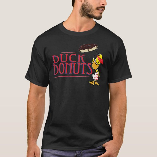Camiseta T-Shirt Clássico do Duck Rosquinha (Frente)