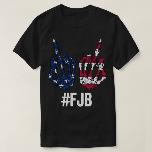 Camiseta T-Shirt Clássico do fjb (Frente do Design)