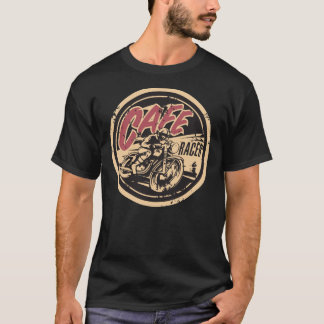 Camiseta T-Shirt clássico do logotipo Cafe Racer TV