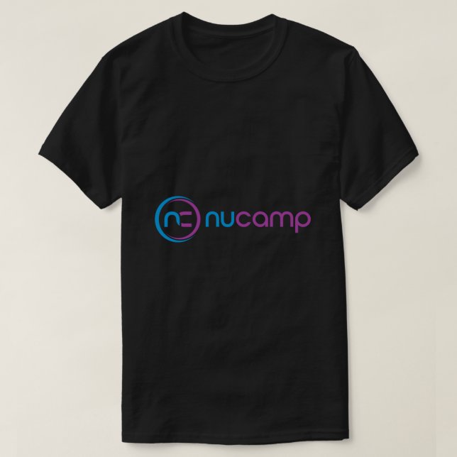 Camiseta T-Shirt Clássico do Logotipo Nucamp (Frente do Design)