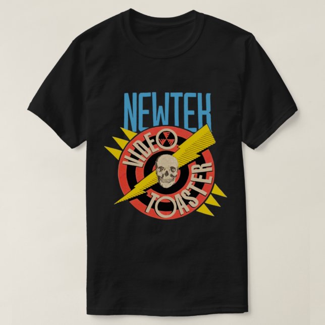 Camiseta T-Shirt Clássico do Newtek Video Toaster (Frente do Design)
