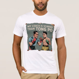 Camiseta T-Shirt Clássico do Treinador Tailandês Engraçado
