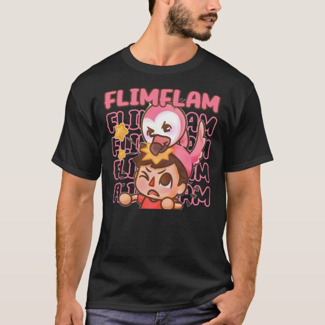 Camiseta T-Shirt Clássico Flim Flam (Frente)