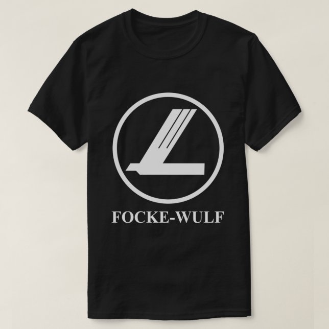 Camiseta T-Shirt Clássico FOCKE WULF (Frente do Design)