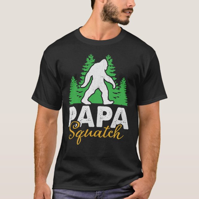 Camiseta T-Shirt Clássico Gigfoot Sasquatch (Frente)