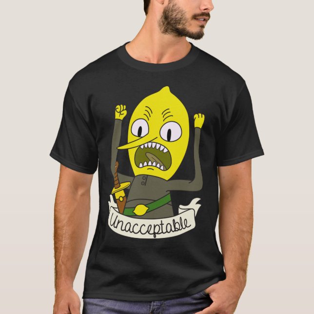 Camiseta T-Shirt Clássico Lemongrab (Frente)