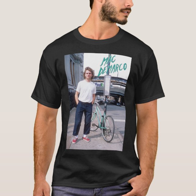 Camiseta T-Shirt Clássico Mac Demarco (Frente)