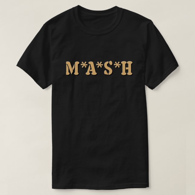 Camiseta T-Shirt Clássico MASH.png (Frente do Design)