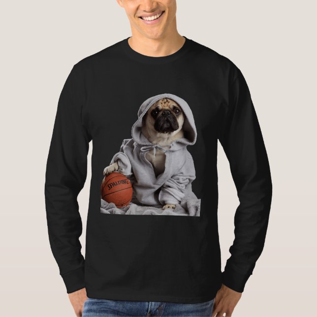 Camiseta T-Shirt Clássico Pug Graubart 425 (Frente)