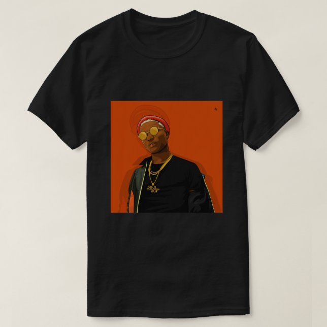 Camiseta T-Shirt Clássico STARBOY (WIZKID) (Frente do Design)
