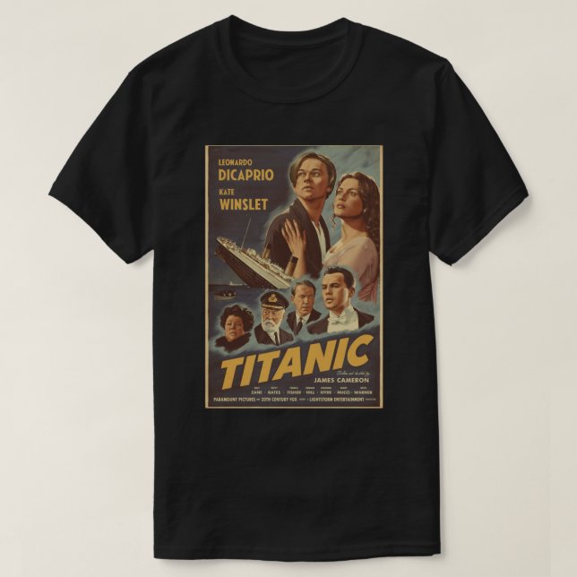 Camiseta T-Shirt Clássico Titanic.png (Frente do Design)