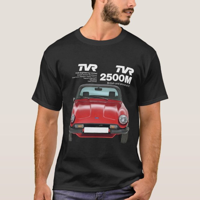 Camiseta T-Shirt Clássico TVR 2500M (Frente)