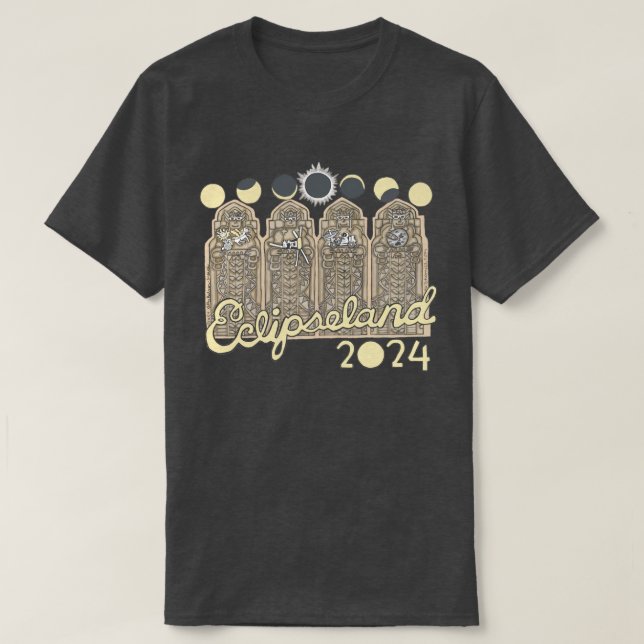 Camiseta t-shirt Cleveland Eclipseland (Frente do Design)