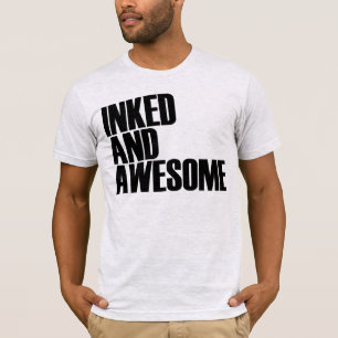 Camiseta T-shirt coberto e impressionante