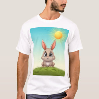 Camiseta T-Shirt Coelhinho De Cartoon Bonny