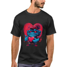 T-shirt Coeur
