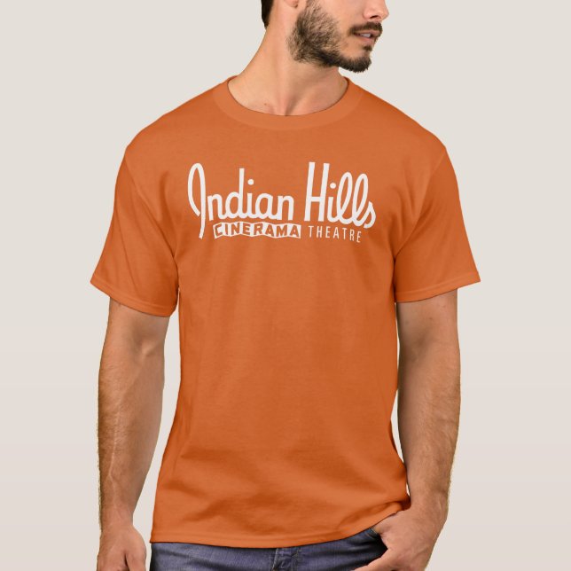 Camiseta T-shirt Colinas indiana (Frente)