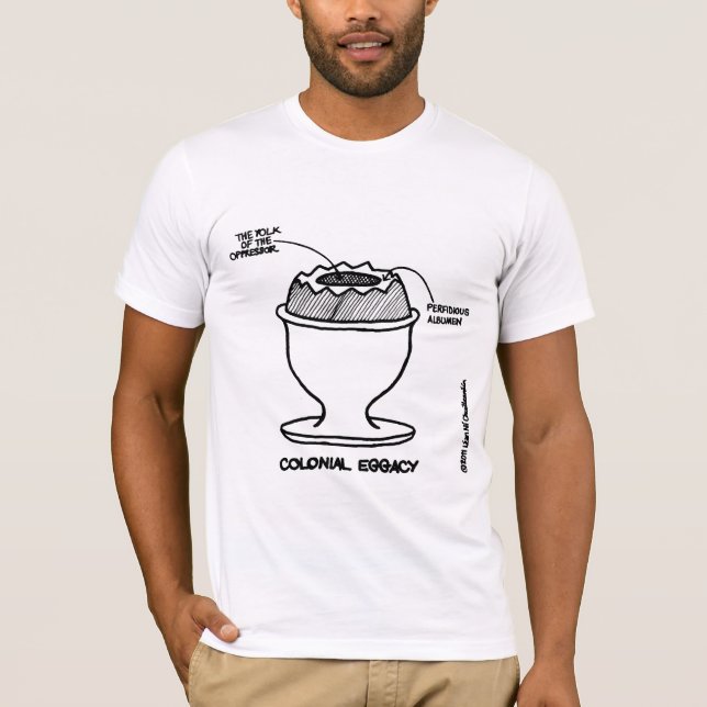 Camiseta T-shirt colonial de Eggacy (Frente)