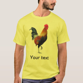 Camiseta T-Shirt Colorida Strutting Rooster