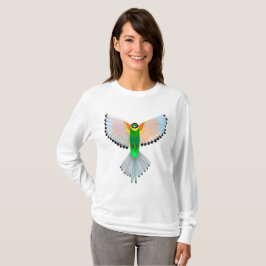 Camiseta T-Shirt Colorido de Aves