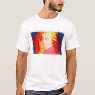 Camiseta T-shirt colorido de Mozart
