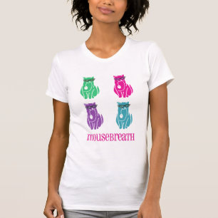 Camiseta T-shirt colorido do gato -- MouseBreath