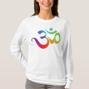 Camiseta T-shirt coloridos do OM