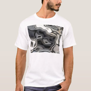 Camiseta T-shirt com alga para ELE