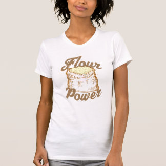 Camiseta T-Shirt com alimentação de flour