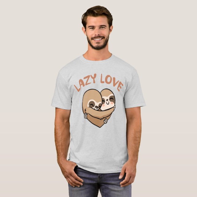 Camiseta T-Shirt Com Amor Lento (Frente Completa)