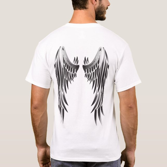 Camiseta T-Shirt com asas de sorte (Verso)